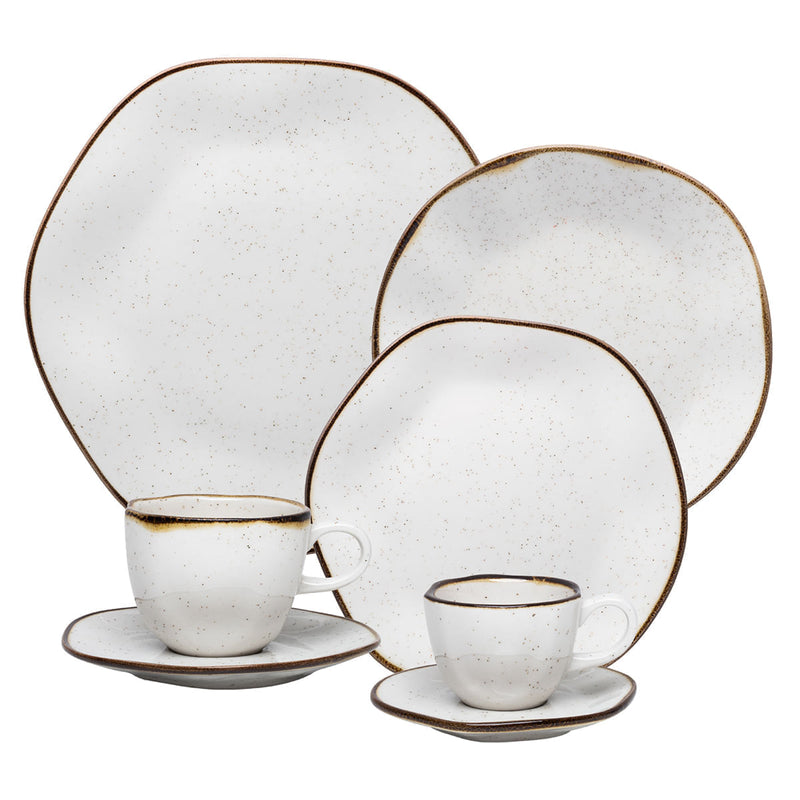 Aparelho de Jantar Chá e Café 42 Peças Ryo | La Cassa