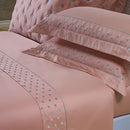 Jogo Cama Lençol  King Bordado 100% Algodão Acetinado 400 Fios 4 Peças | La Cassa ©