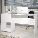 Escrivaninha 2 Gavetas Office Branco | La Cassa