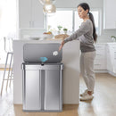 Lixeira inox com sensor de voz Simple Clean | La Cassa ©