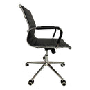 Cadeira de Escritório Secretária Giratória  Esteirinha Preta | La Cassa ©