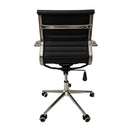 Cadeira de Escritório Secretária Giratória  Esteirinha Preta | La Cassa ©