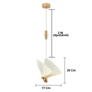 Pendente LED Borboleta - Luminária Nórdica para Quarto | Santorini ©