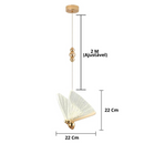 Pendente LED Borboleta - Luminária Nórdica para Quarto | Santorini ©