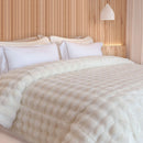 Cobertor Duo Blanket Kacyumara Majestic Off White  | La Cassa ©