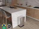Lixeira 30L Com Pedal Aço Inox Escovado La Cassa